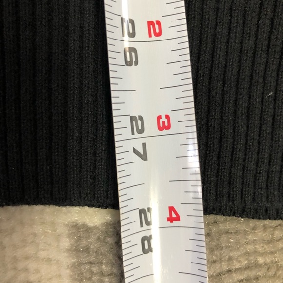 BKE Buckle Sweater Mens Large Crew Neck Argyle Black - Picture 9 of 11